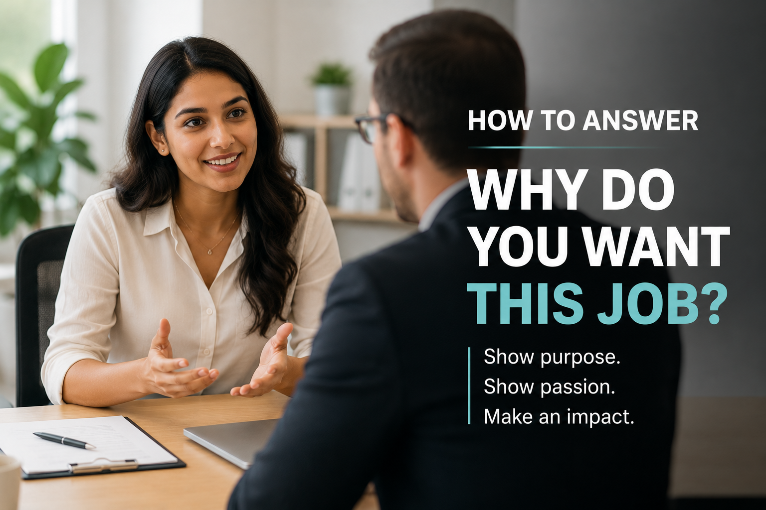 How to Answer “Why Do You Want This Job?”