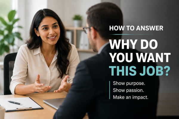 How to Answer “Why Do You Want This Job?”